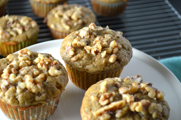 Banana Walnut Muffins 2