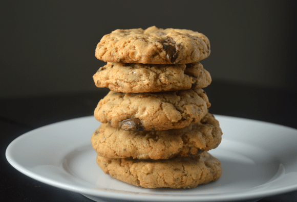Dark Chocolate Oatmeal Cookies 4