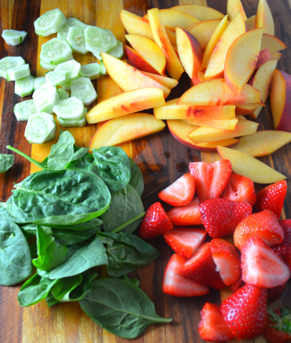 Strawberry Peach Smoothie 3