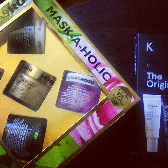 Treat yo self #peterthomasroth #sephora #maskaholic #bbcream #drjart #treatyoself